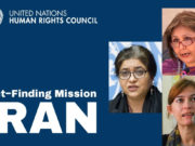 Mujeres integran misión de la ONU para investigar represión en las protestas de Irán