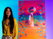 NFL elige a pintora indígena para crear el boleto del Super Bowl