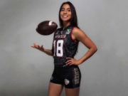 Diana Flores, la jugadora mexicana protagonista de un anuncio de la NFL en el Super Bowl