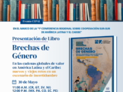 La CEPAL invita al lanzamiento del libro “Brechas de género en las cadenas globales de valor en América Latina y el Caribe: nuevos y viejos retos en un escenario de incertidumbre”