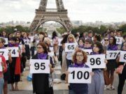 En Francia, 118 mujeres fueron asesinadas por su cónyuge durante 2022