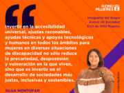 Llamado a invertir para prevenir desde el Grupo Asesor de la sociedad civil de ONU Mujeres