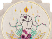 La gráfica y el arte textil se unen en el Círculo de bordado feminista en el Museo Nacional de la Estampa